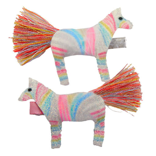 Picture of DIVA ZEBRA HAIRCLIPS